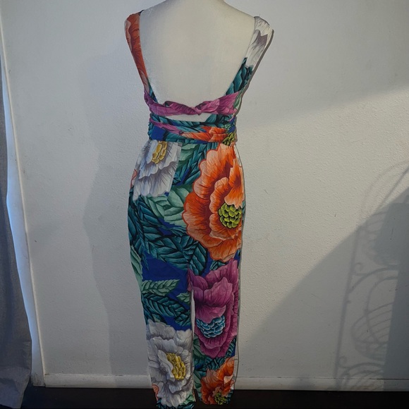 Mara Hoffman Colorful Floral Jumpsuit - Picture 9 of 9